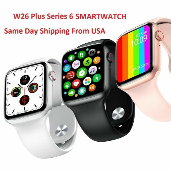 W26 Plus series6 Smart Watch ECG Body Temperature IOS/Android apple/andriod