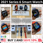 2021 Smart Watch for iPhone iOS Android Phone Bluetooth Waterproof Fitness Watch