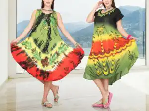 161395218357.JPG Women Floral Maxi Dress