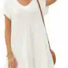 2024 Summer Dress for Women Casual Loose Short T Shirt Dress Cute Flowy Swing Babydoll Dress 2024 Summer Dress for Women Casual Loose Short T Shirt Dress Cute Flowy Swing Babydoll Dress