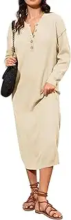 Best Ladies Long Sleeve Sweater Dress - The Must-Have in 2024 3 Best Ladies Long Sleeve Sweater Dress - The Must-Have in 2024