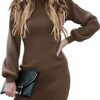 Best Ladies Long Sleeve Sweater Dress - The Must-Have in 2024