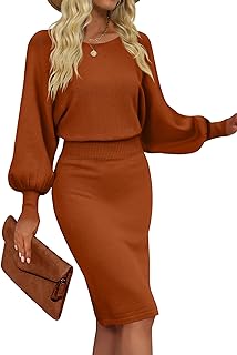 Best Ladies Long Sleeve Sweater Dress - The Must-Have in 2024