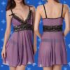 Plus Size Sexy Womens Lace Lingerie Dress G string Babydoll Underwear Sleepwear