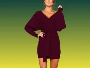 Womens Bodycon Knit Sweater Dress Casual Slim Long Sleeve One Piece Mini Jumper Womens Bodycon Knit Sweater Dress Casual Slim Long Sleeve One Piece Mini Jumper