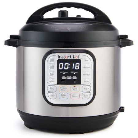 Instant Pot, 6-Quart Duo Electric Pressure Cooker, 7-in-1 Yogurt Maker, Food Steamer, Slow Cooker, Rice Cooker & More