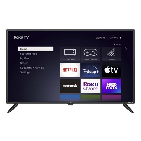 JVC 50" Class 4K UHD QLED Roku Smart TV Quantum Series