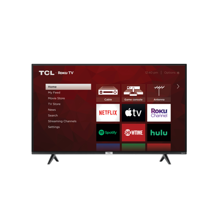 Refurbished TCL 50" Class 4-Series 4K UHD HDR LED Smart Roku TV 50S435-B