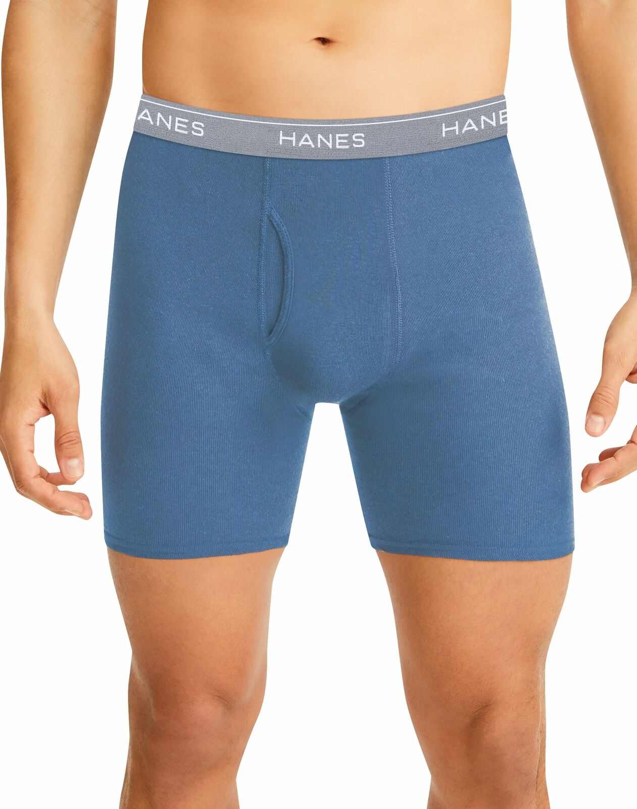 Hanes Men's 10-Pack Boxer Briefs ComfortFlex Waistband Soft Stretch Assorted