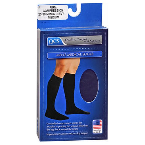Scott Specialties Socks For Mens 20-30 F/s Navy kpp, Medium 1 each by Scott Specialties