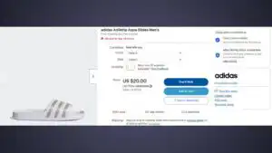 Adidas Adilette Aqua Slides Men