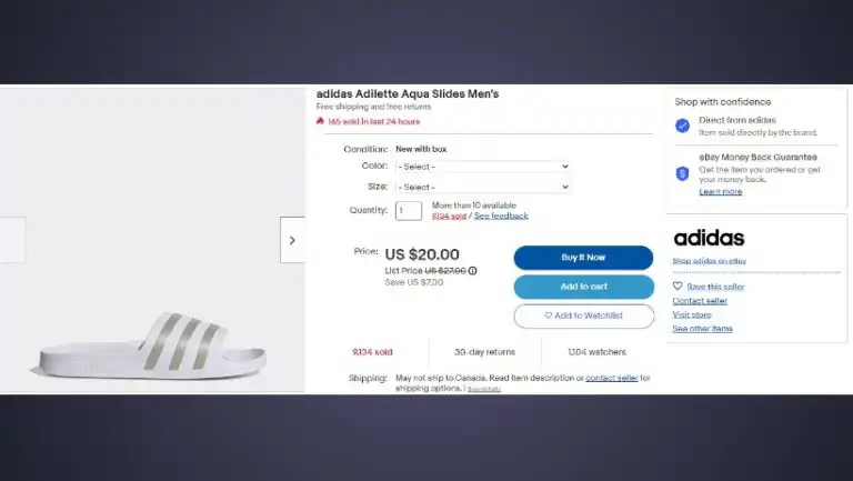 Adidas Adilette Aqua Slides Men