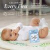 Bloom & Bear Monthly Baby Milestone Blanket and Milestone Card Set