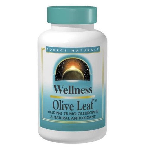 Wellness Olive Leaf 30 Tabs by Source Naturals