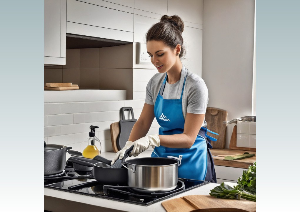 how to clean stainless steel cookware