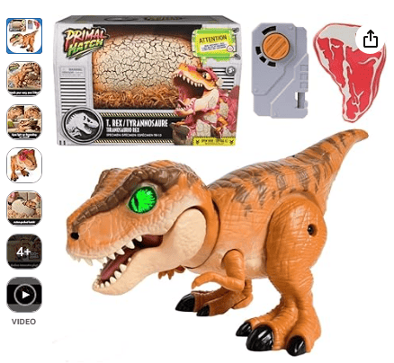 Dinosaur toy with discount offer