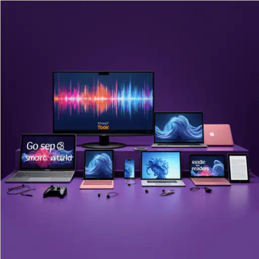 Various electronic devices on display
