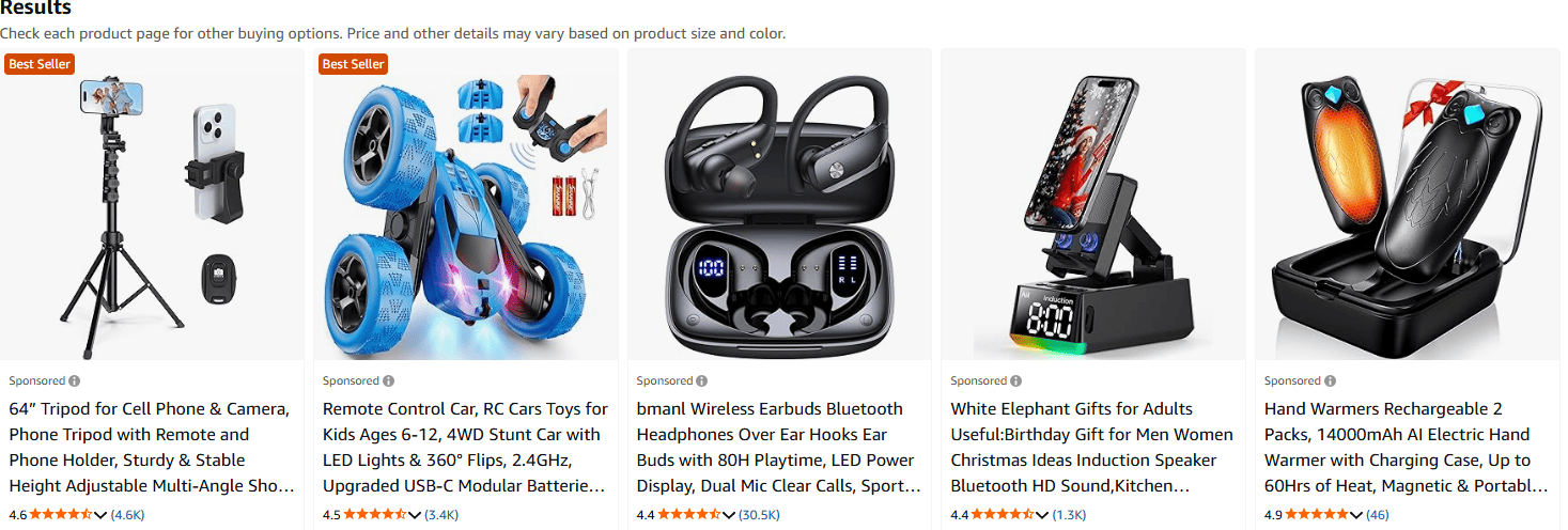 variety of tech gadgets and accessories