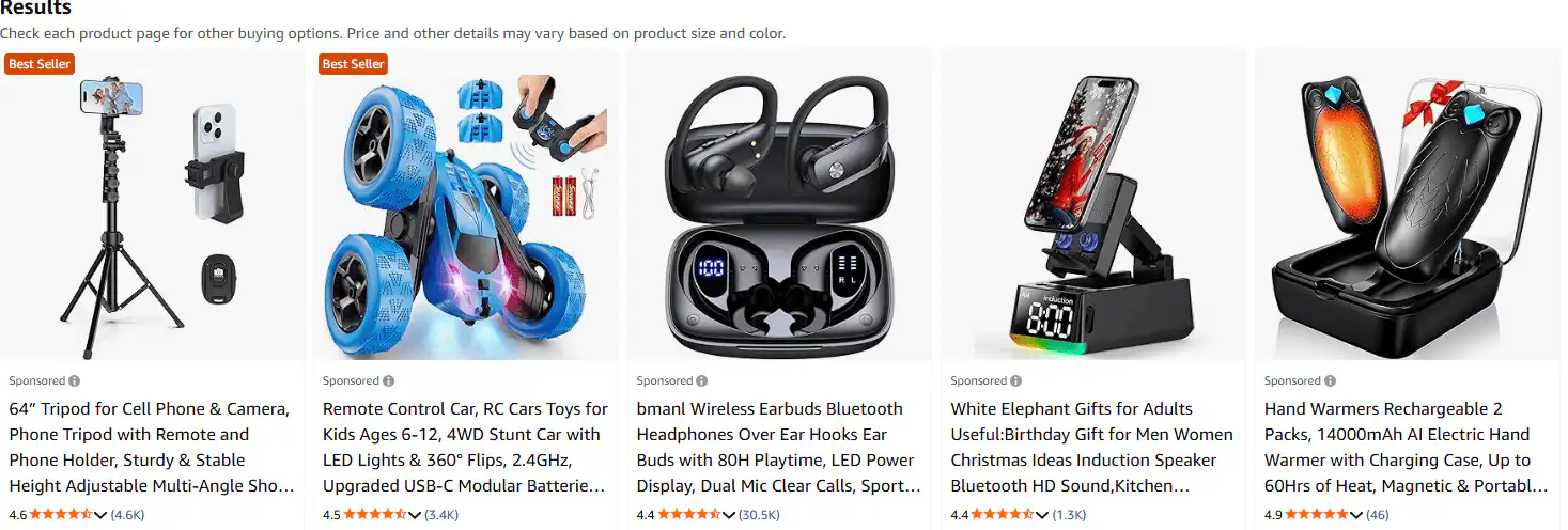 variety of tech gadgets and accessories