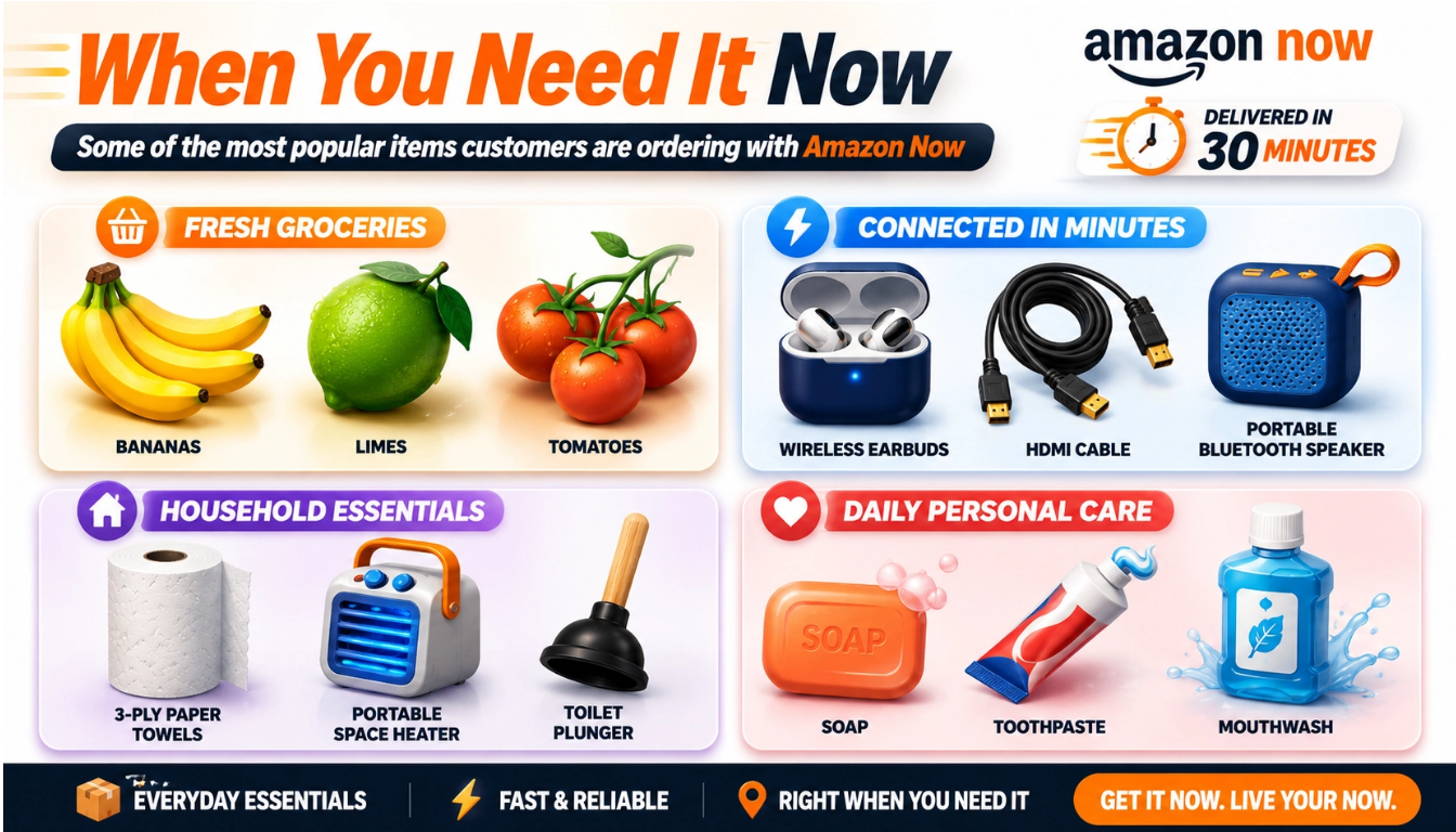 Amazon 30 Minute Delivery is changing online shopping