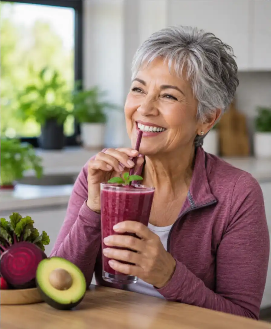 Avocado Smoothie Recipe hook image