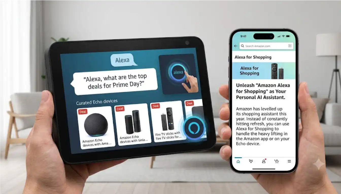 Amazon Alexa shopping on devices